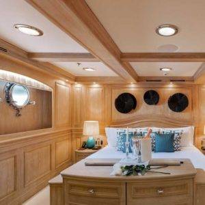 NERO Yacht VIP Suite bedroom